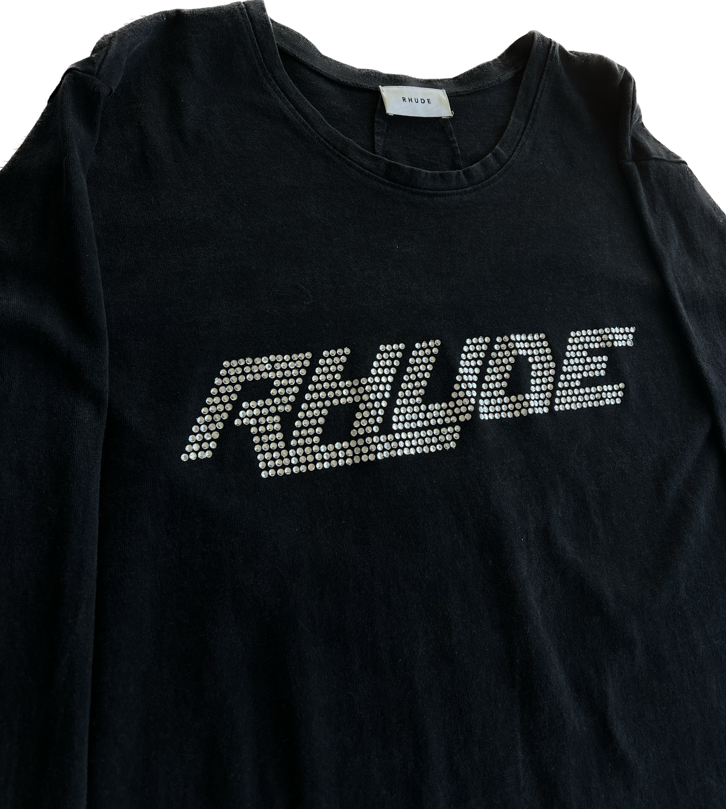 Rhude Rhinestone Longsleeve Shirt