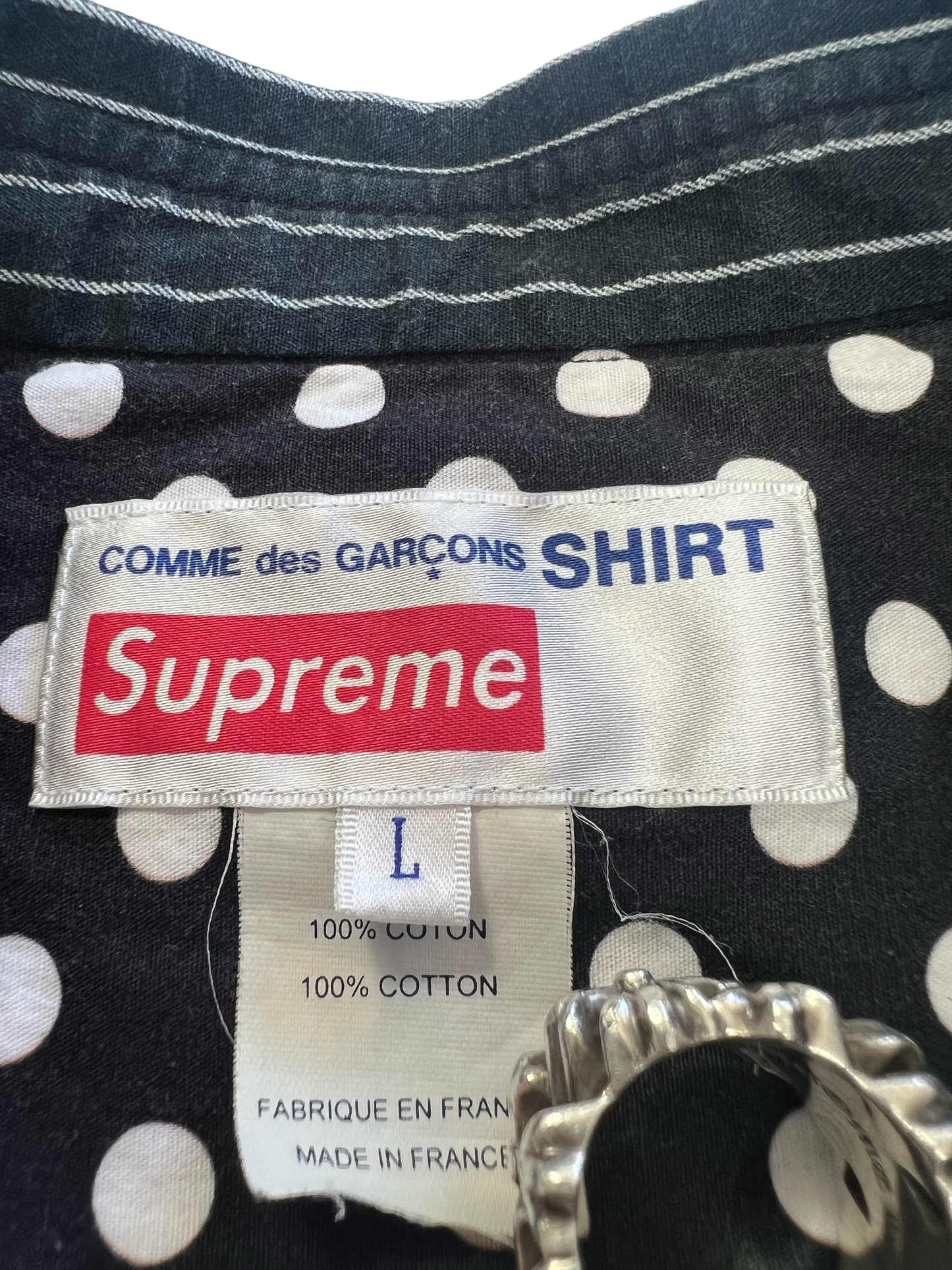 Supreme x Comme Des Garçons Button Up Shirt (SS14)