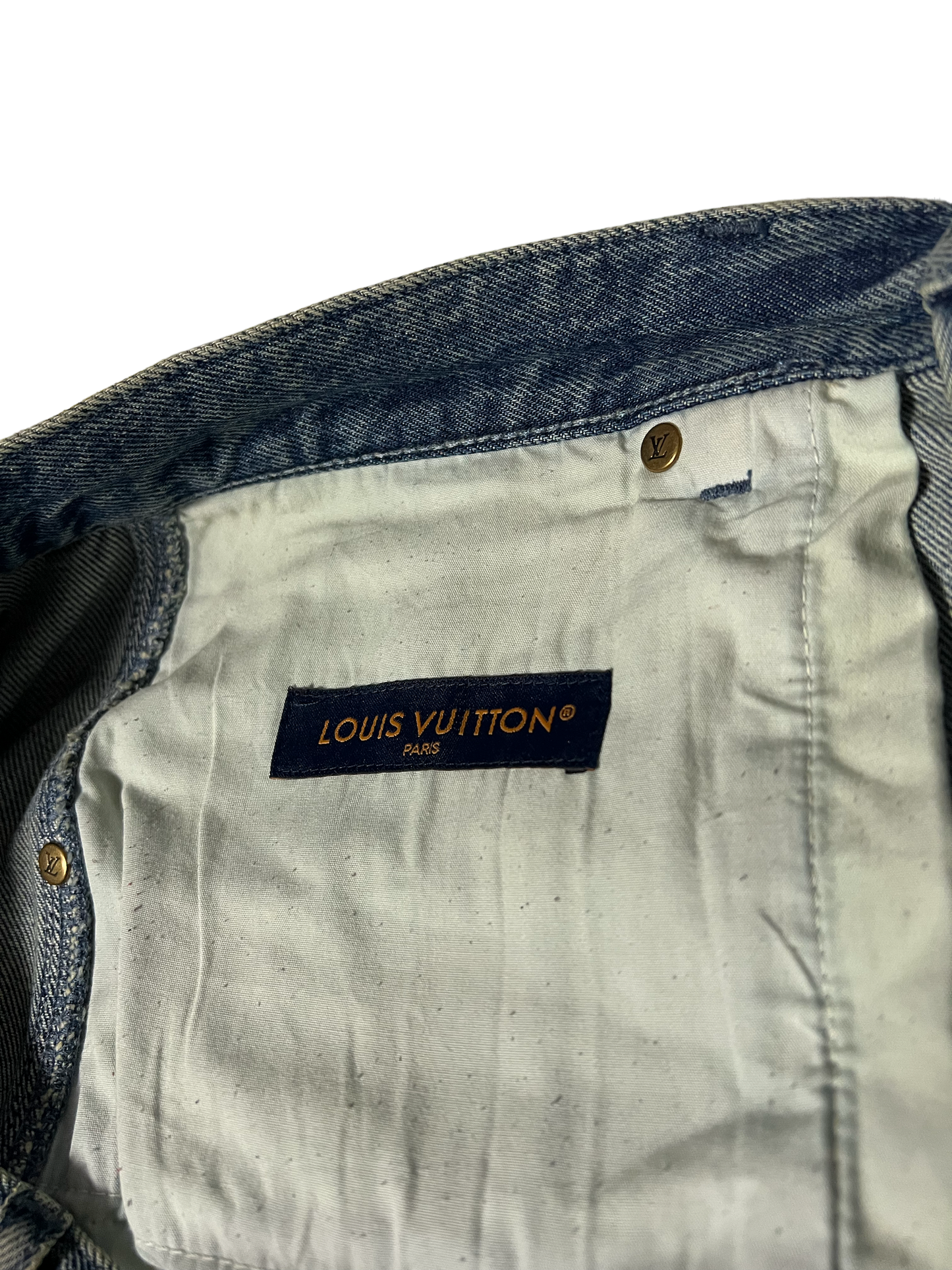 Louis Vuitton Denim Carpenter Shorts