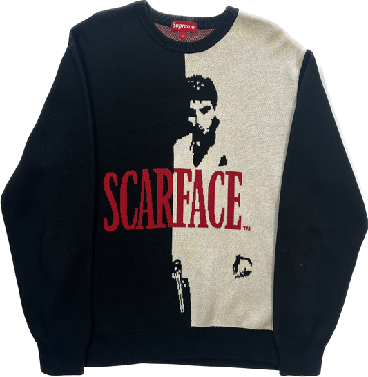 Supreme x Scarface Crewneck Sweater (FW17)