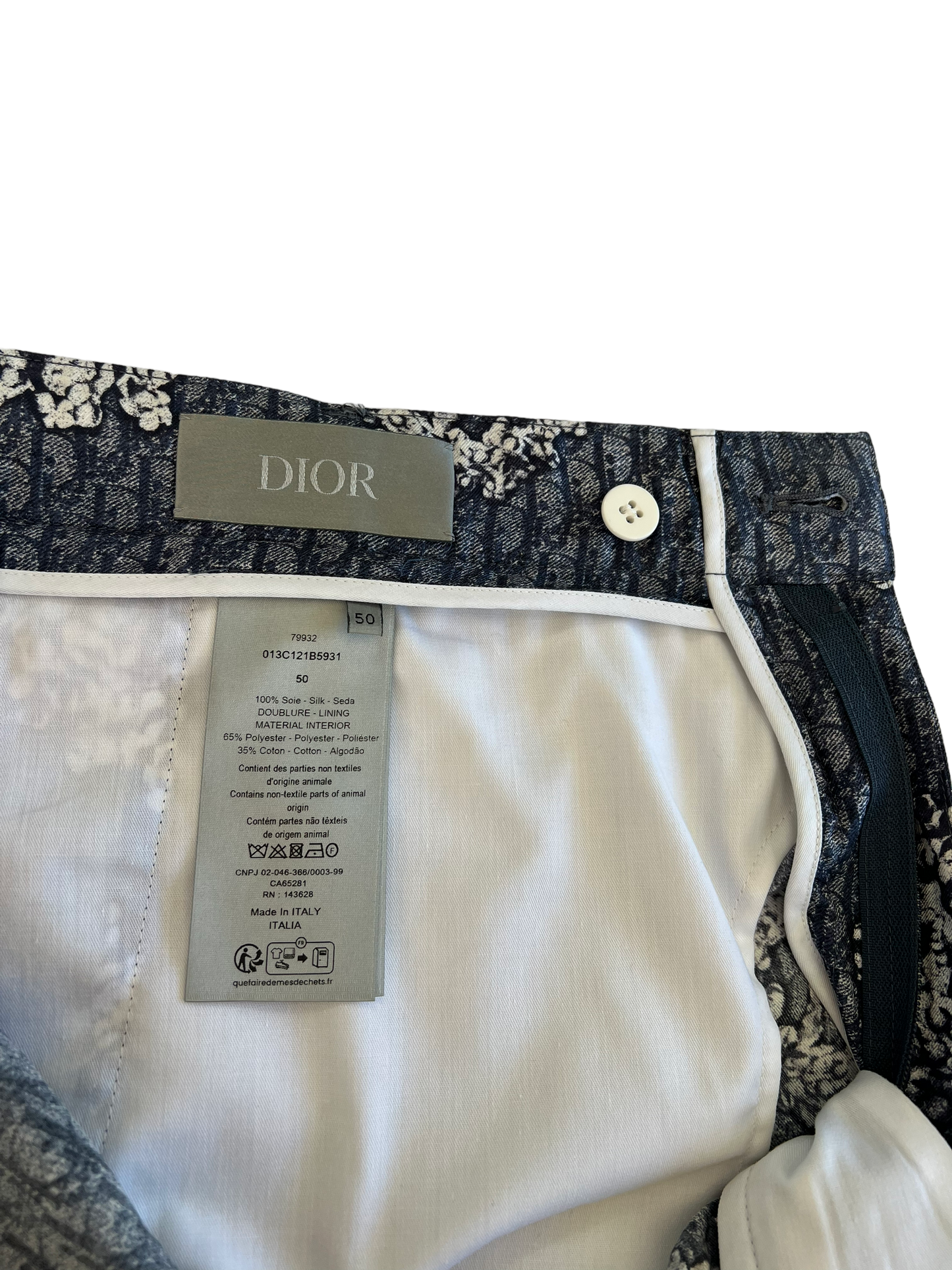 Dior Denim Tears Bermuda Shorts