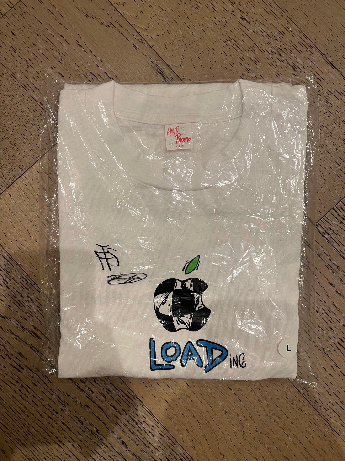 Matty Boy “Loading” Art Gallery Opening T-Shirt Large Signed