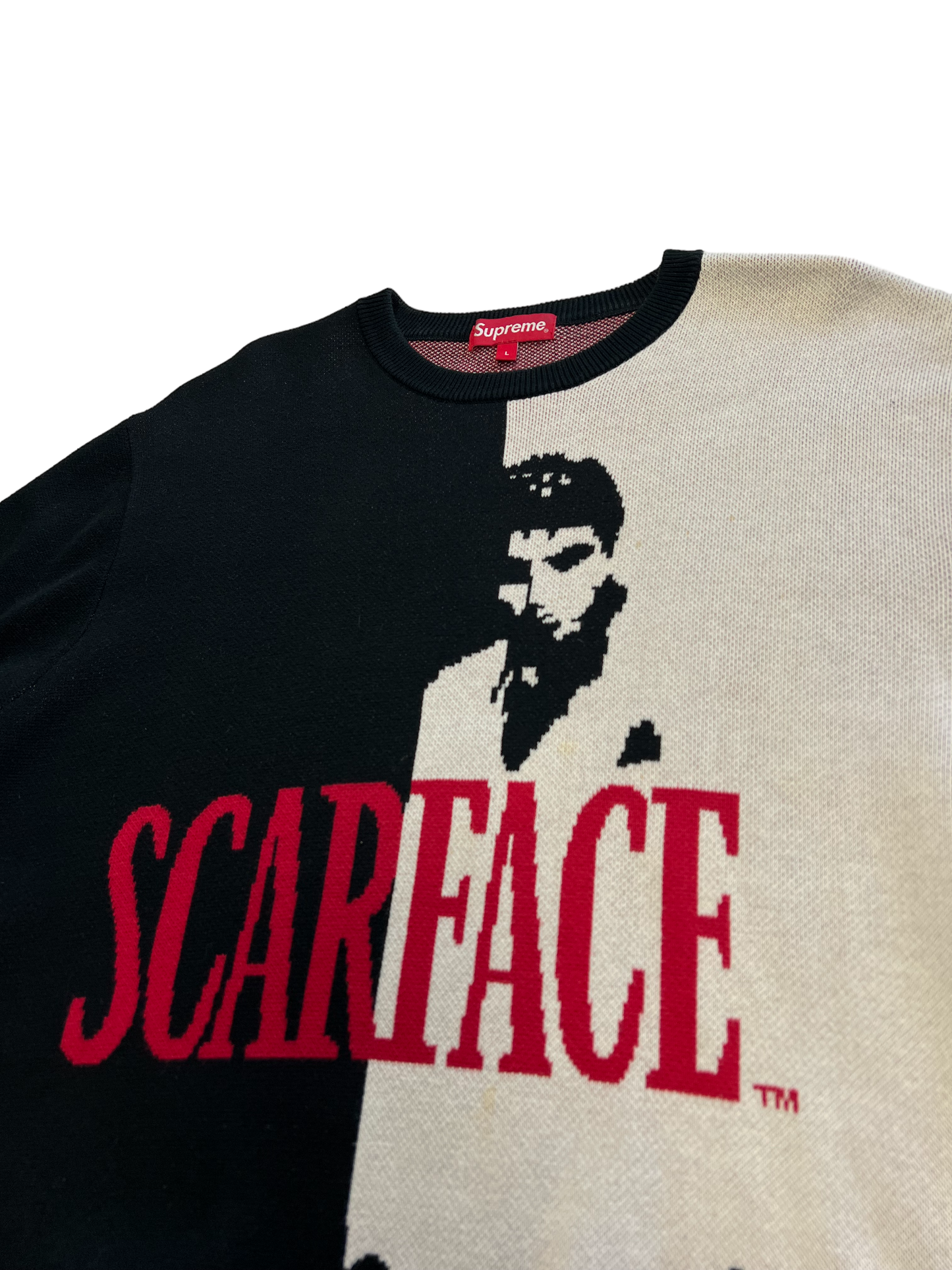 Supreme x Scarface Crewneck Sweater (FW17)