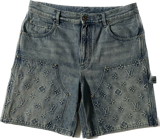 Louis Vuitton Denim Carpenter Shorts