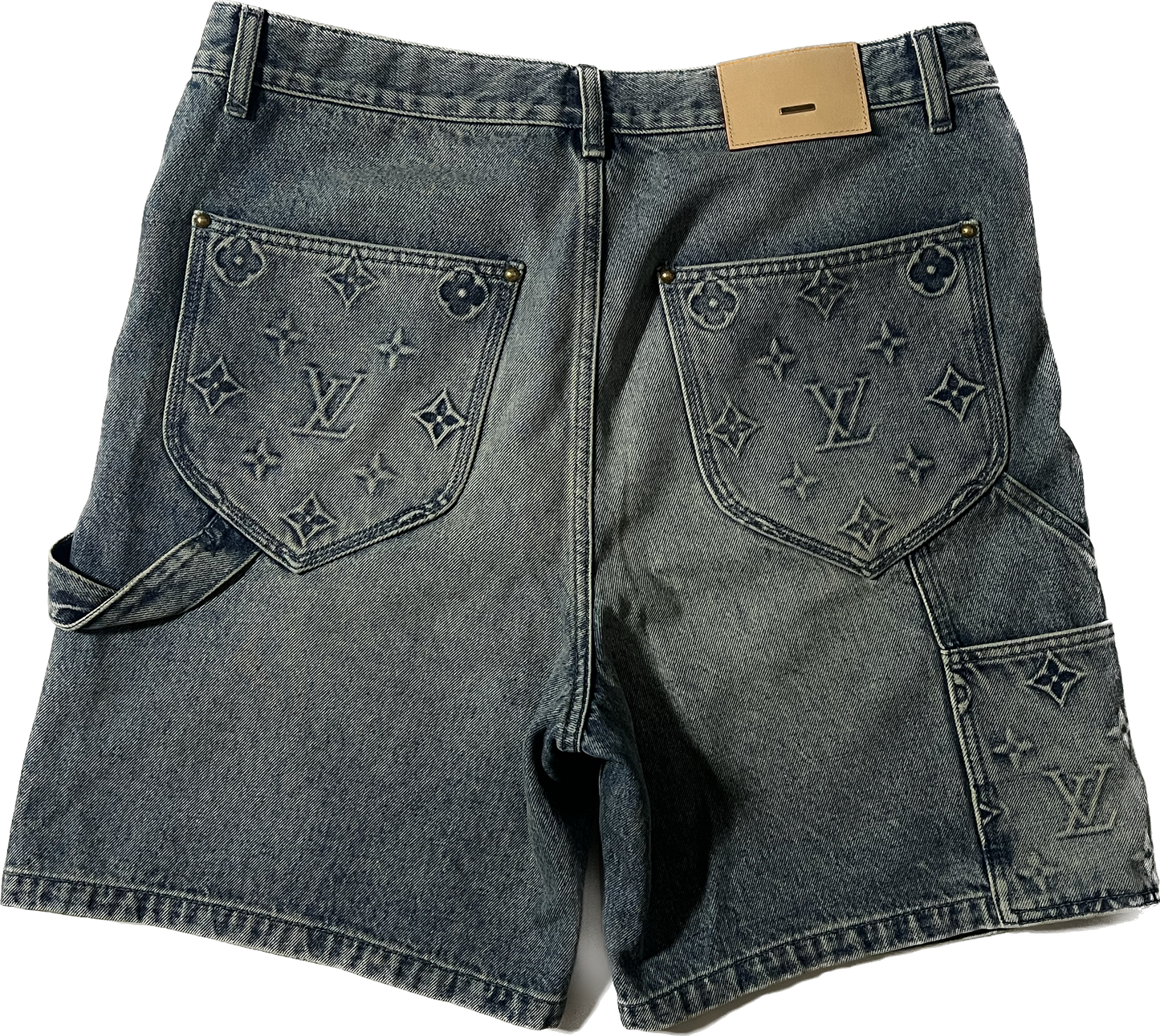 Louis Vuitton Denim Carpenter Shorts