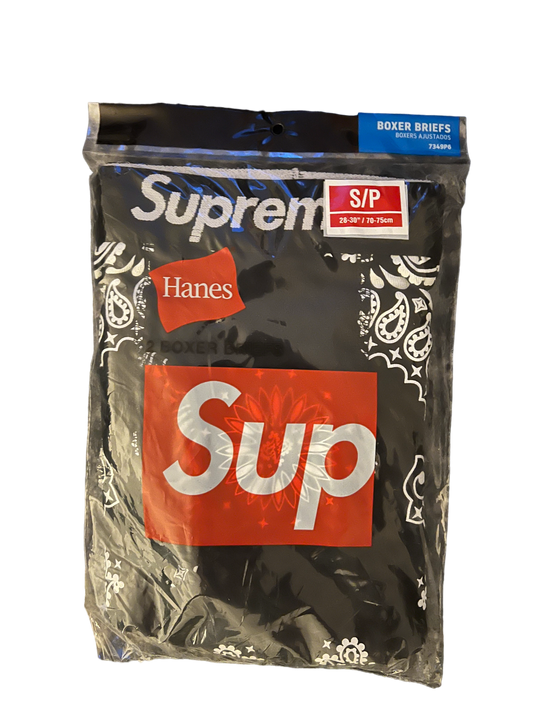 Supreme Hanes Bandana Boxer Briefs (2 Pack)