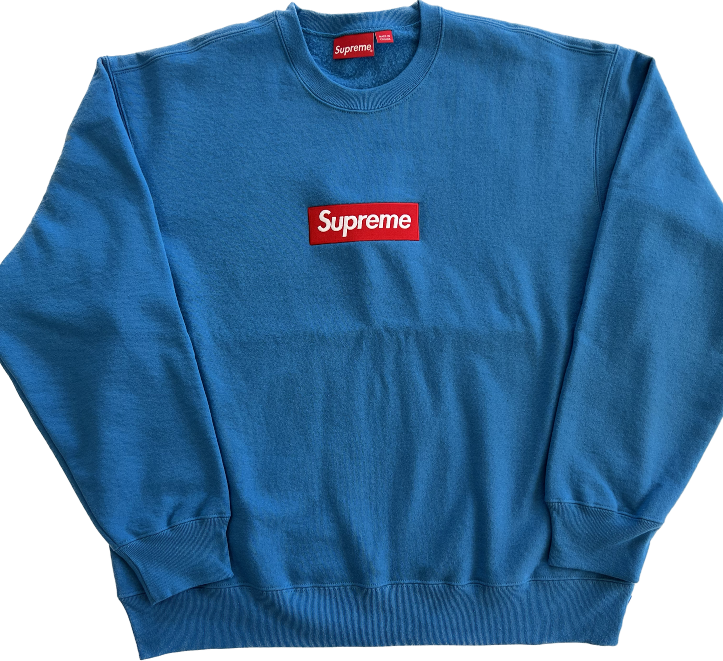 スウェット・トレーナー Supreme Box Logo Crewneck Blue 22AW SUP-FW22-351 Supreme Box Logo Crewneck (FW22) – HD-Goods