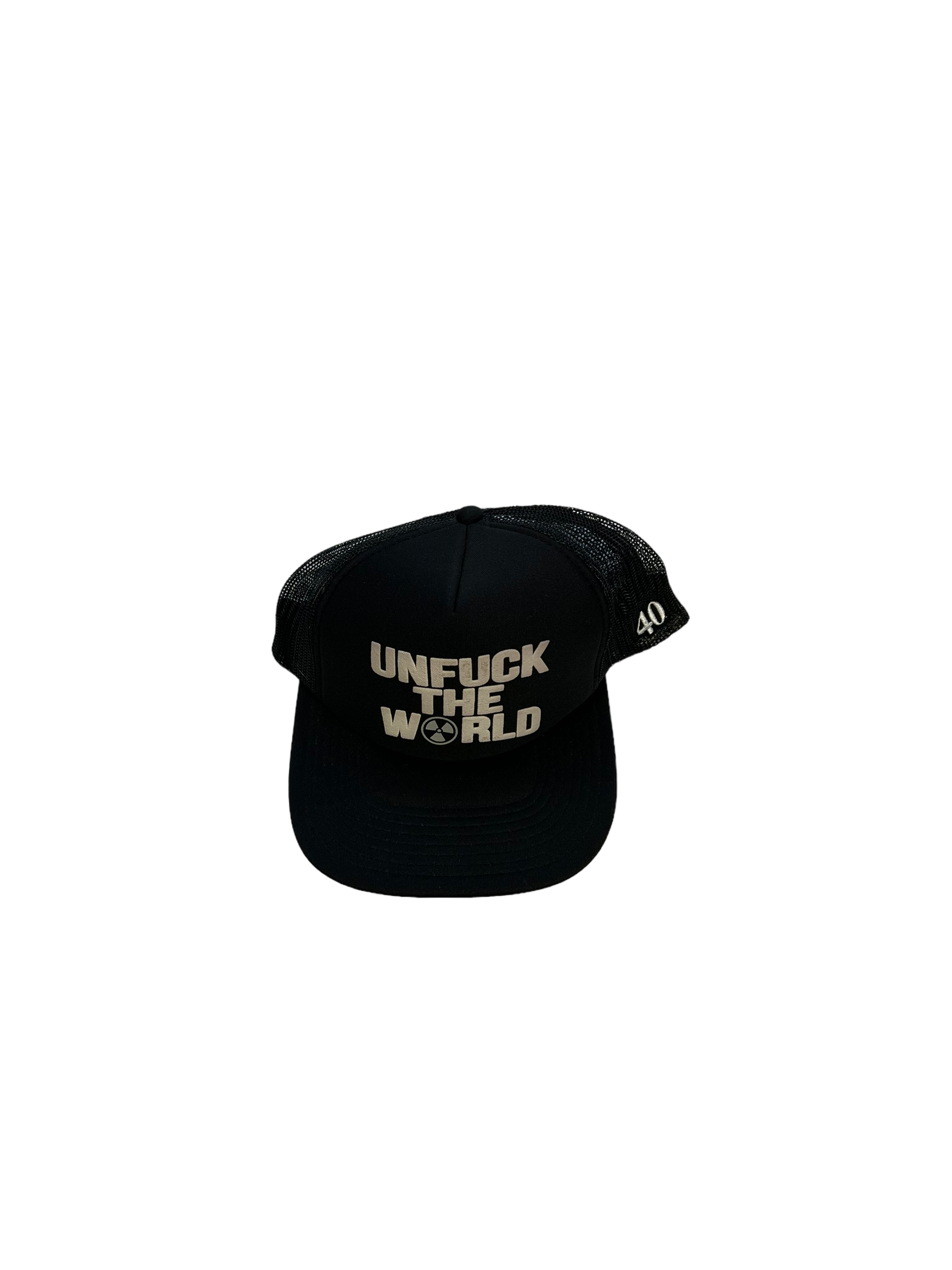 40oz Van Unfuck The World Trucker Hat HD Goods