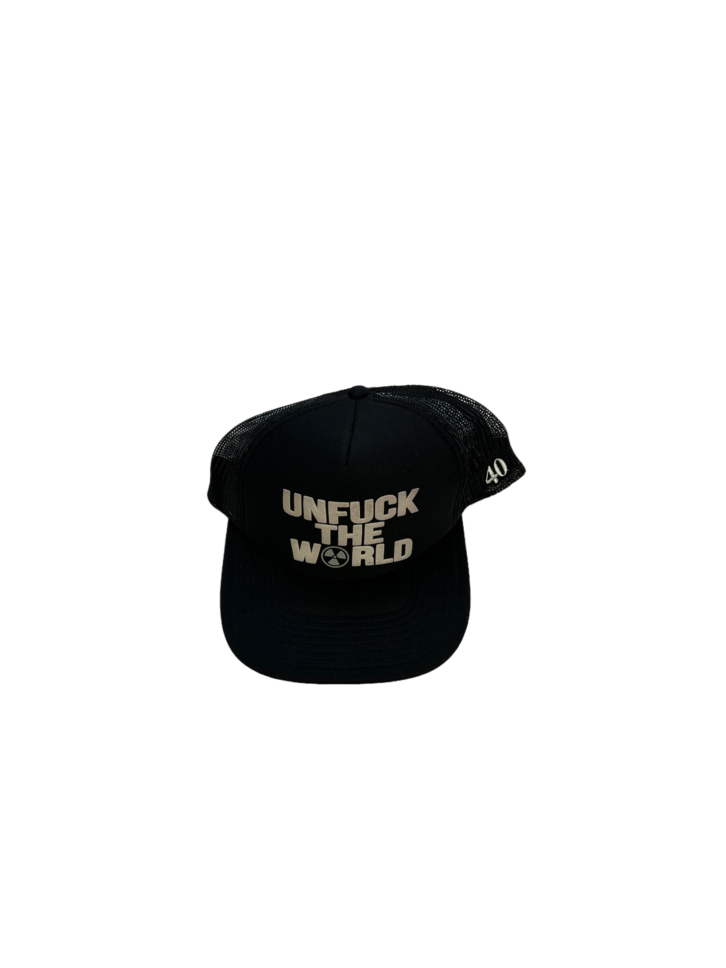 40oz Van “Unfuck The World” Trucker Hat