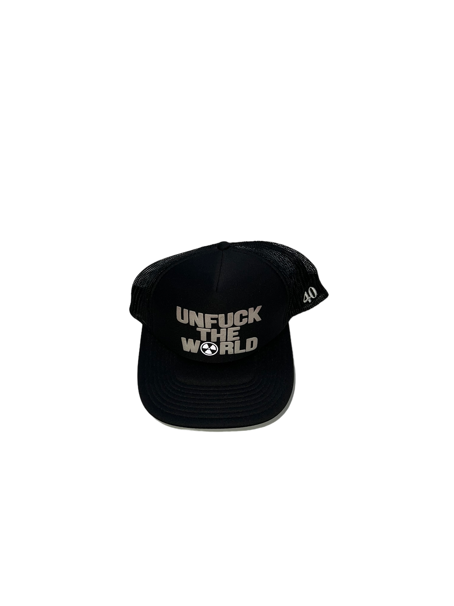 40oz Van “Unfuck The World” Trucker Hat